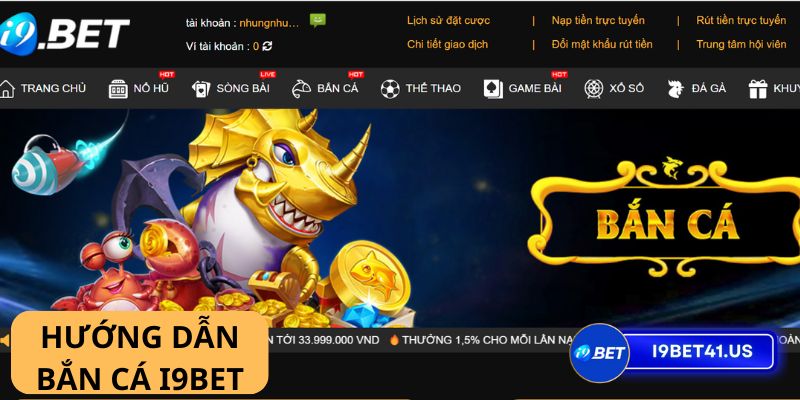 Game Bắn cá i9BET- Đỉnh Cao Game Đổi Thưởng 1 Game Bắn cá i9BET: Khám phá đại dương giải trí bất tận