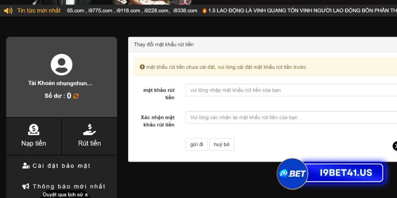 Hướng dẫn Nạp Rút Tiền i9bet nhanh chóng, an toàn và dễ dàng 2 Nap Rut Tien i9bet 2